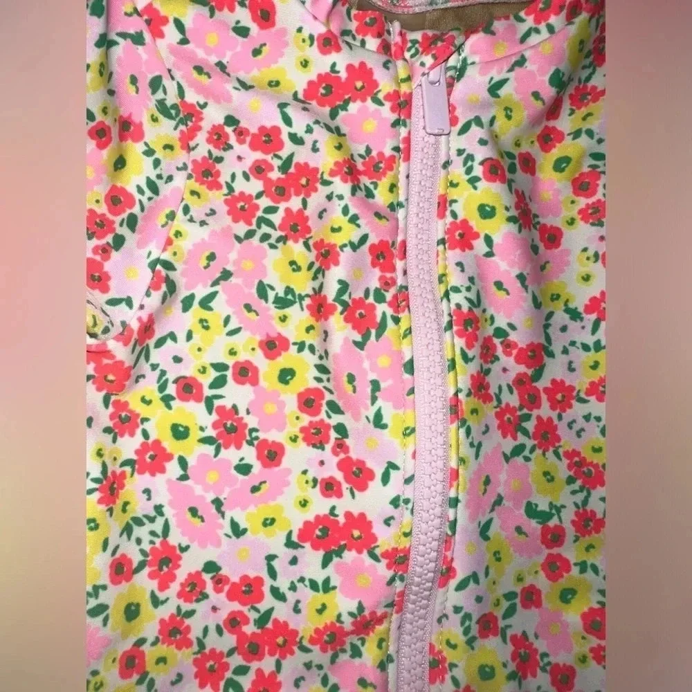 Old Navy Girl’s Floral Swimsuit. Size 12-18m